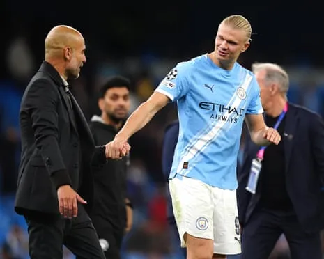 Haaland Joins Elite Champions League Half-Century Club, Praised by Guardiola as CR7 and Messi's Fellow Monster