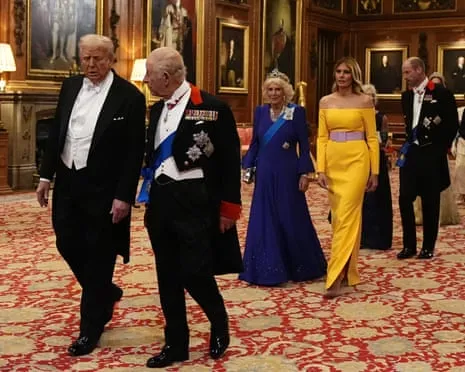 The Royal Family Deploy Grand Welcome Amid Demonstrations; Kimmel Pulled From Air Due To Charlie Kirk Comments