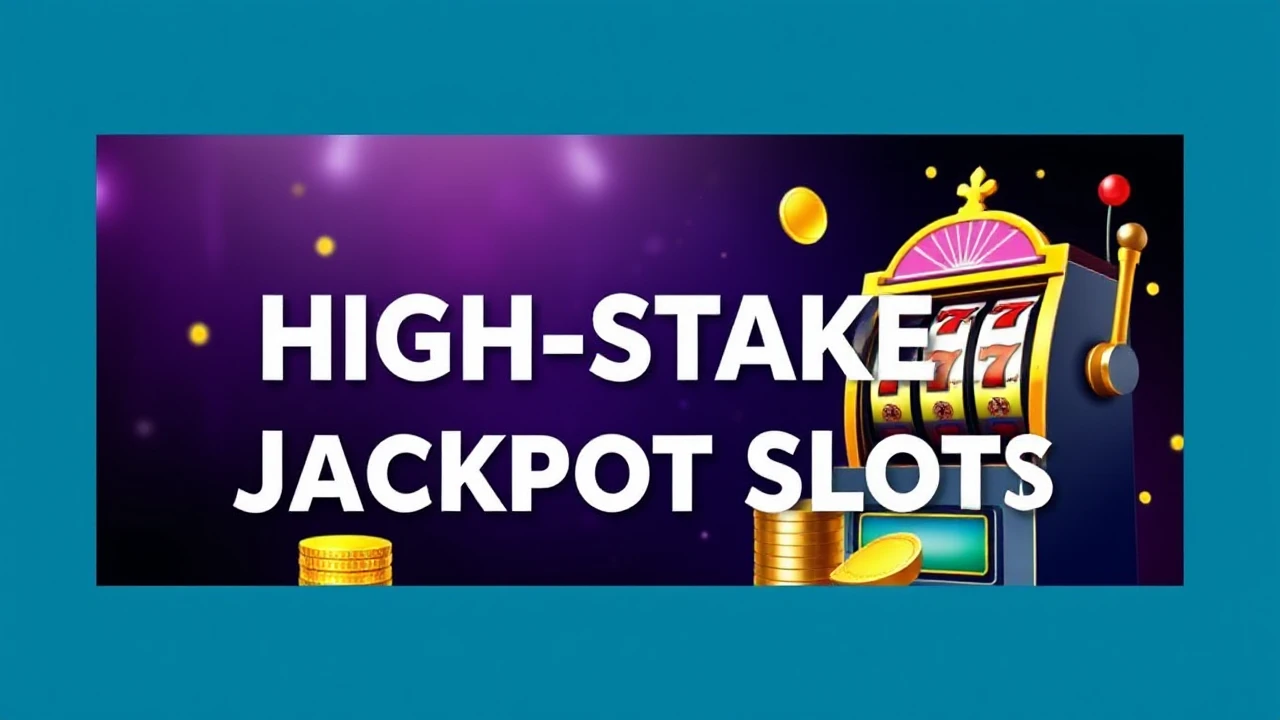 Revealing the Insider Tips of High-Stakes Jackpot Slots