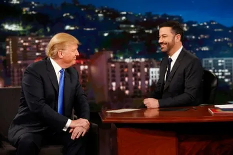 Trump Applauds Kimmel's Show Suspension Amid Democratic Fury Over Free Speech Issues