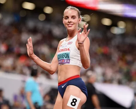 Keely Hodgkinson Breaks Monotony to Boost British Spirits in Tokyo