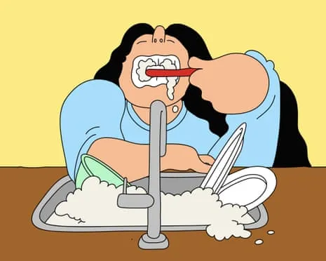 Ought Our Flatmate Avoid Cleaning Her Teeth at the Kitchen Basin?