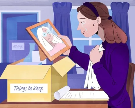 Organize as you go and take your time: key steps to emptying a relative’s home when they die