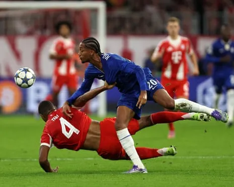 The Blues' boss rages after the German giants defender Tah avoids dismissal during Champions League loss