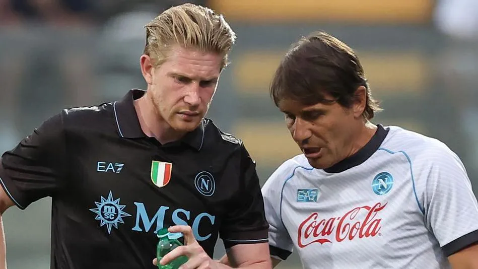 Celebrated in the manner of Maradona – could the Belgian maestro come back to torment Man City?