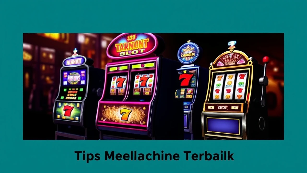 Tips Memilih Slot Machine Terbaik